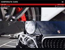 Tablet Screenshot of corporatecars.co.nz
